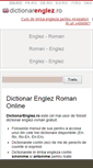 Mobile Screenshot of dictionarenglez.ro